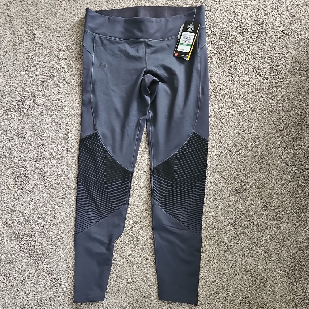 Under Armour Gray and Black Leggings